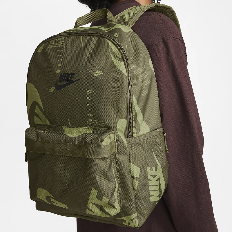 Рюкзак унисекс Nike Heritage Fabric Regular, olive green