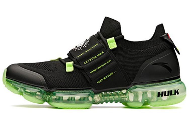 Кроссовки мужские MARVEL x Anta чёрно-зелёные, 42 EU