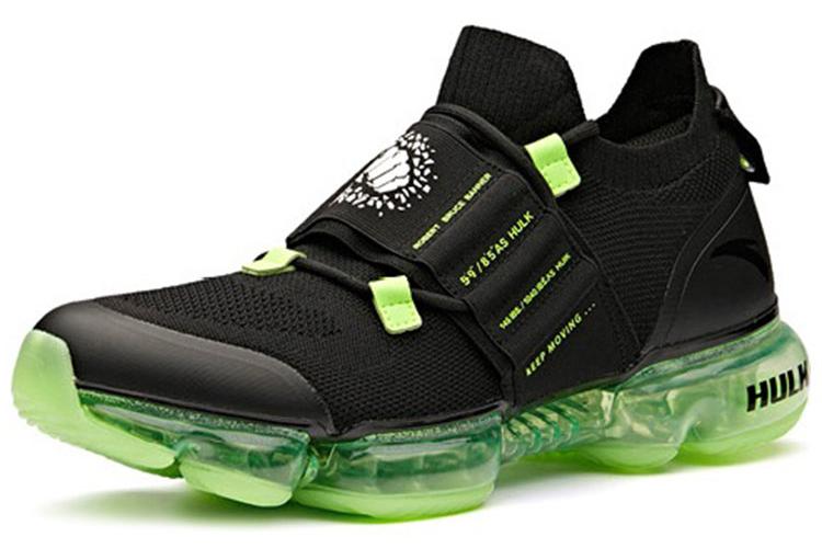 Кроссовки мужские MARVEL x Anta чёрно-зелёные, 42 EU