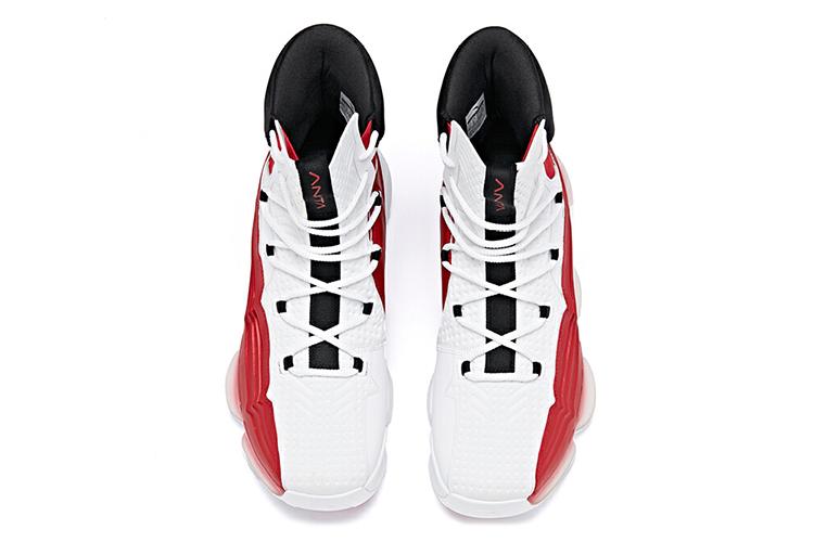 Спортивные кроссовки мужские ANTA 91941160-7 бело-красные, 44.5 EU