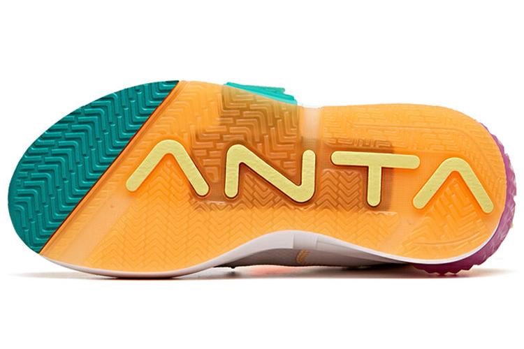 Спортивные кроссовки женские ANTA Gotenks белые и зелёные, 39 EU