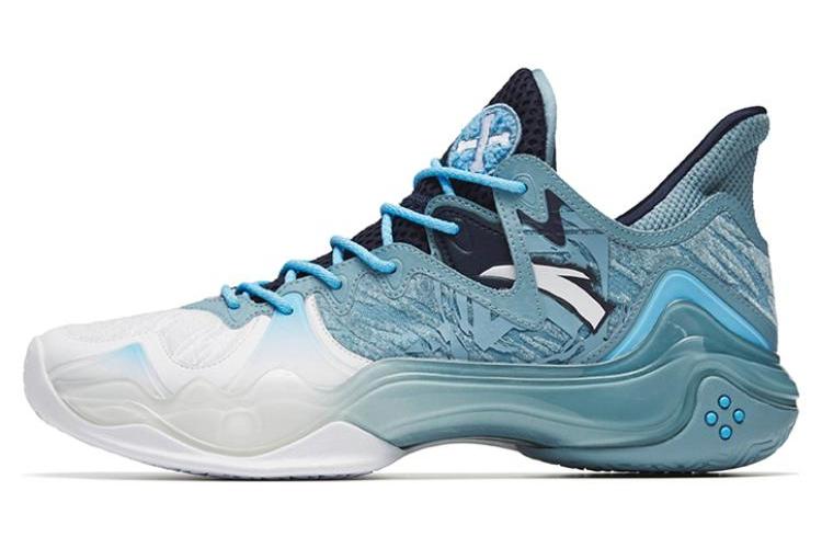 Кроссовки мужские Anta Shock Wave 4 Husky сине-белые