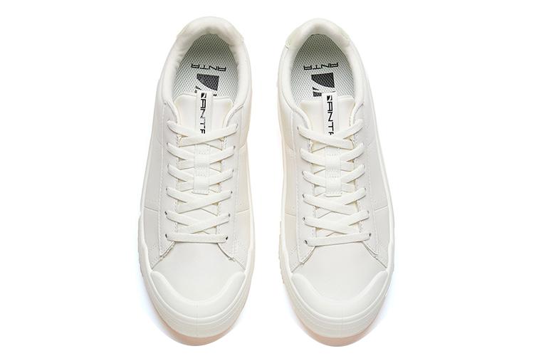 Кеды женские Anta Life Collection 122148072-1 белые с оранжевым, 36 EU