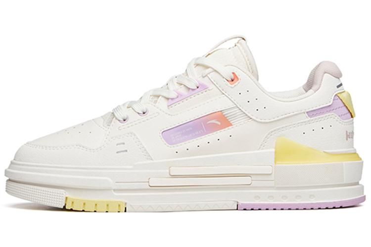 Кеды женские ANTA 922138061-3 белые и фиолетовые, 40 EU