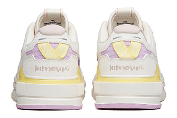 Кеды женские ANTA 922138061-3 белые и фиолетовые, 40 EU