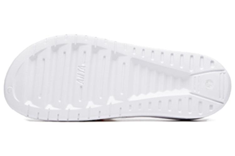 Шлепанцы женские Coca Cola x Anta белые с красными акцентами, 35.5 EU