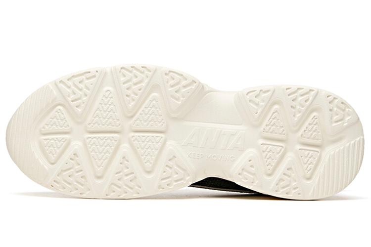 Кроссовки мужские Anta Life Collection 112038822-3 бело-черные, 40.5 EU