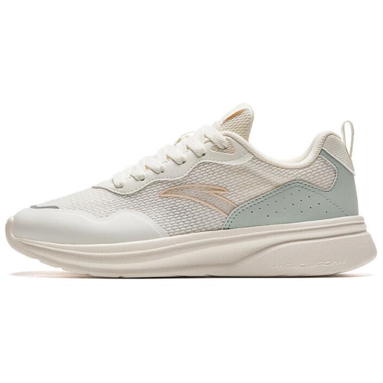 Кроссовки женские Anta 122428812-2 бело-зелёные