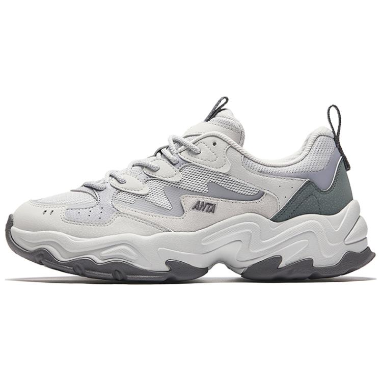 Кроссовки мужские ANTA Meteorite 2 серо-зелёные