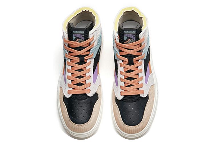 Кеды женские ANTA Street Naughty Slip-Resistant Mid-Top, многоцветные, 36.5 EU