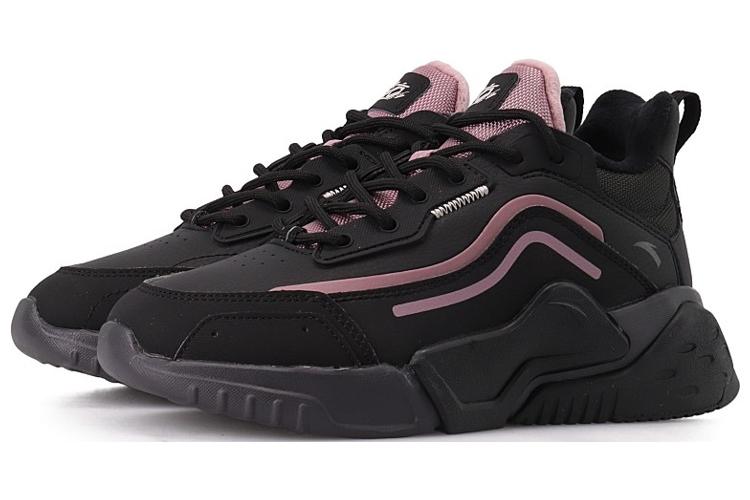 Кроссовки женские Anta 122148980-4 черно-фиолетовые, 35.5 EU