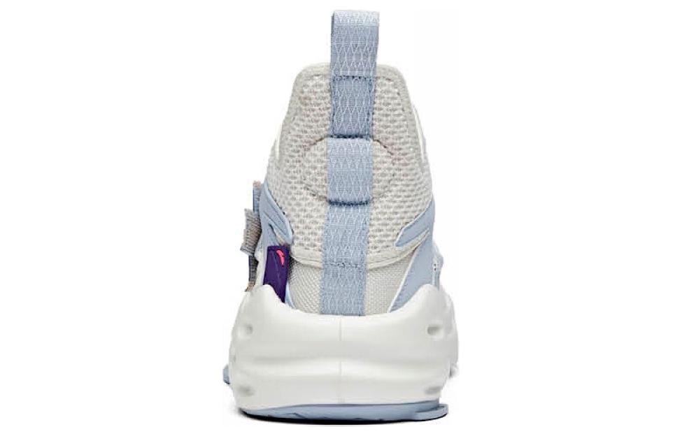 Кроссовки мужские Anta Bastard Fifth Generation бело-голубые, 43 EU