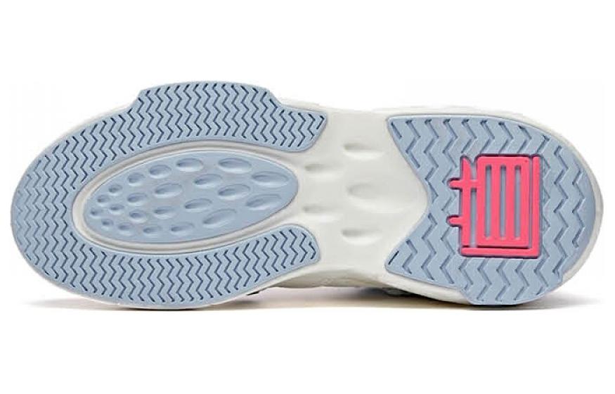 Кроссовки мужские Anta Bastard Fifth Generation бело-голубые, 43 EU