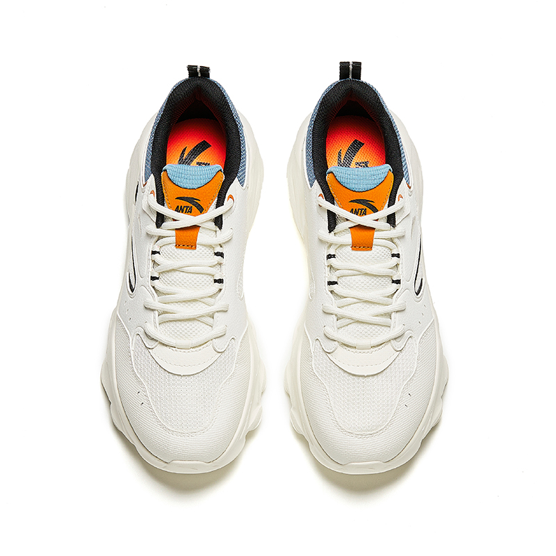 Кроссовки мужские ANTA 912418893-2 белые, синие, черные, 41 EU