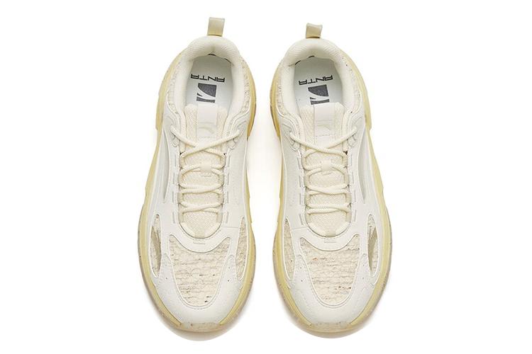 Кроссовки мужские ANTA Millennium 5.0 белые и желтые, 44 EU