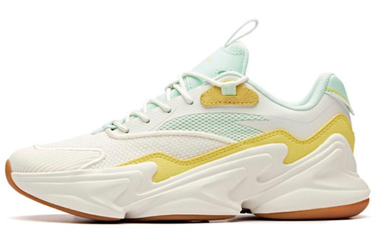 Кроссовки женские ANTA 12928809-7 бело-зелёные, 36.5 EU