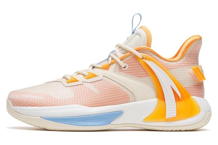 Кроссовки мужские Anta Swoosh 2.0 GH оранжево-белые, 44.5 EU