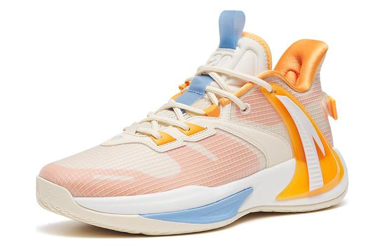 Кроссовки мужские Anta Swoosh 2.0 GH оранжево-белые, 44.5 EU