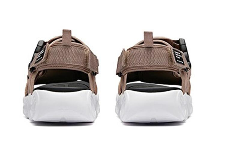 Сандалии мужские ANTA 91926961-4 льняной серый/чёрный, 42 EU