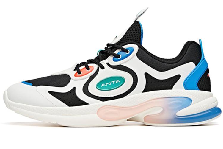 Кроссовки мужские ANTA 912035517-5 черно-белые с синим, 42 EU