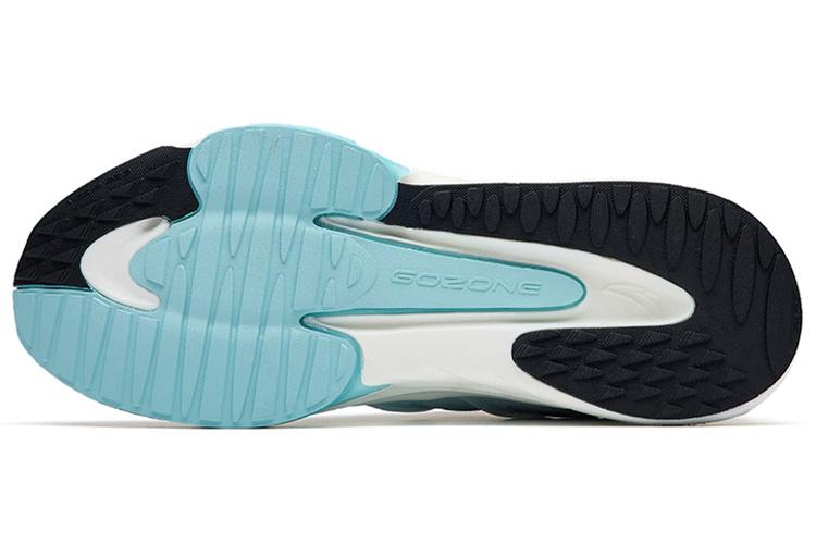 Кроссовки мужские ANTA Running Collection 112215587S-5 бело-черно-голубые, 40 EU