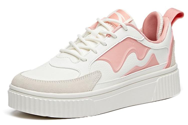 Кеды женские Anta 922018050-1 белые с розовым, 35.5 EU