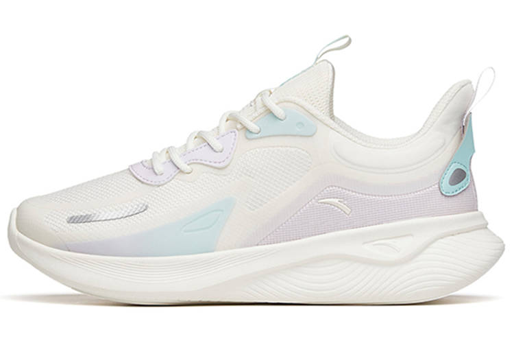 Кроссовки женские ANTA 122215541R-3 Ivory White/Misty Purple, 36 EU