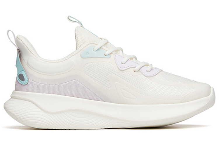 Кроссовки женские ANTA 122215541R-3 Ivory White/Misty Purple, 36 EU