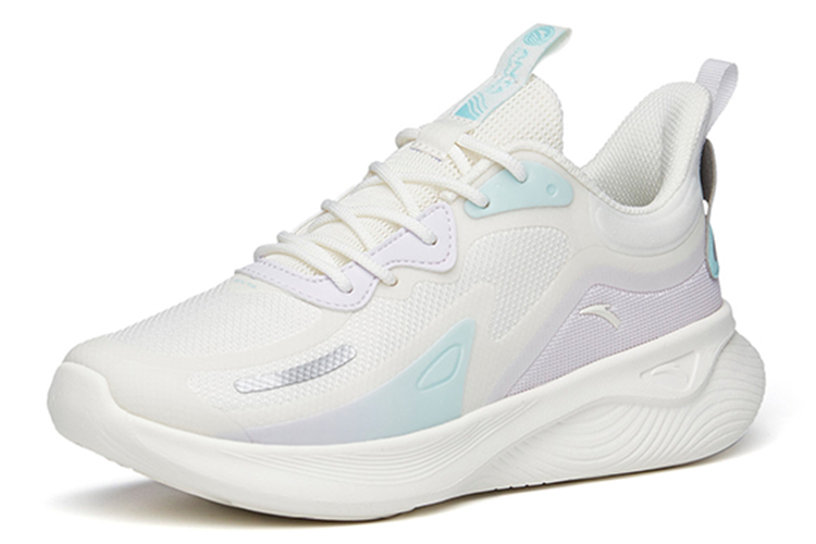 Кроссовки женские ANTA 122215541R-3 Ivory White/Misty Purple, 36 EU