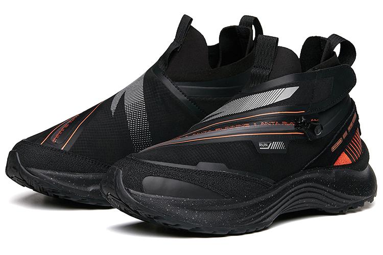 Кроссовки мужские ANTA 112045529-3 черно-ораневые, 40.5 EU