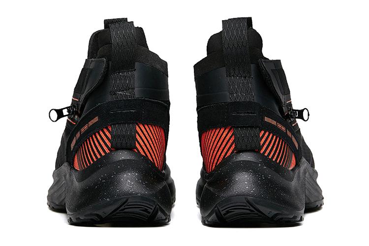 Кроссовки мужские ANTA 112045529-3 черно-ораневые, 40.5 EU