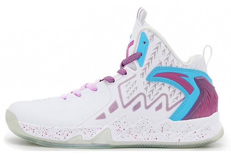 Кроссовки мужские ANTA KT2 белые, красные, синие, 40 EU