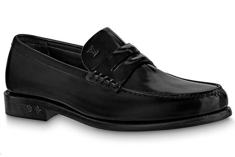Лоферы мужские LOUIS VUITTON Louis Loafers patent black, 40 EU