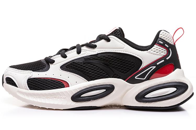 Кроссовки мужские ANTA 112025590-2, бело-черно-красные