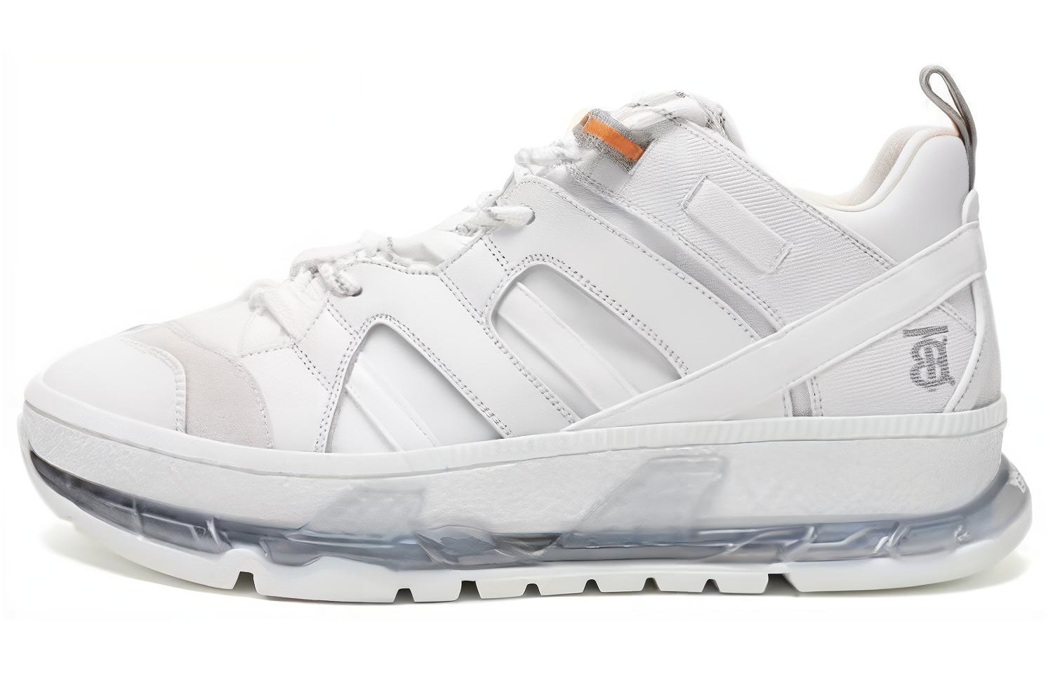 Кроссовки мужские Burberry Union Mid Top белые, 45 EU