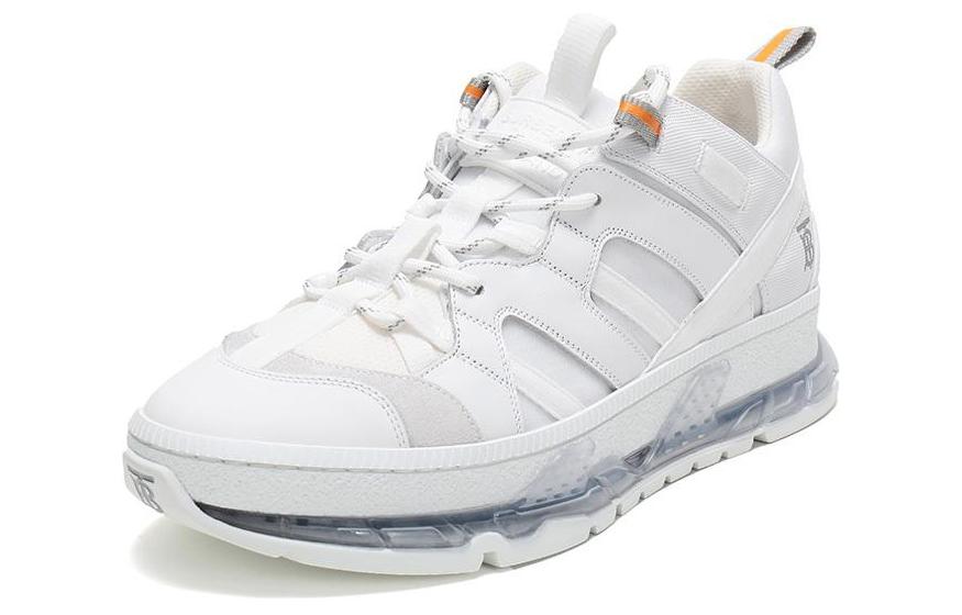 Кроссовки мужские Burberry Union Mid Top белые, 45 EU