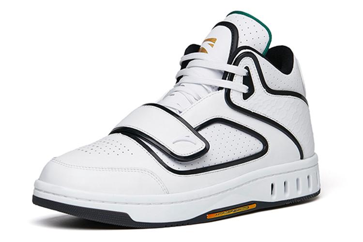 Кроссовки мужские Anta Nitrogen Technology Mid-Top белые и черные, 40 EU