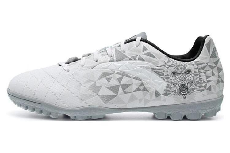 Футбольные бутсы мужские ANTA TF Turf бело-серые