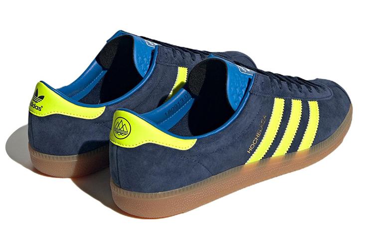 Кроссовки унисекс Adidas Hochelaga Spzl indigo solar yellow, 47 1/3 EU