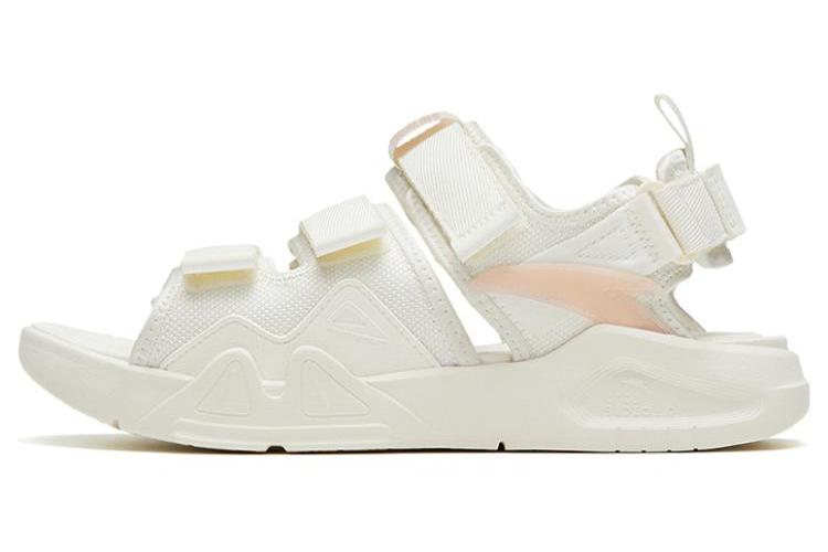 Сандалии женские Anta Life Collection 922326962-1 белые с розовыми акцентами, 38 EU