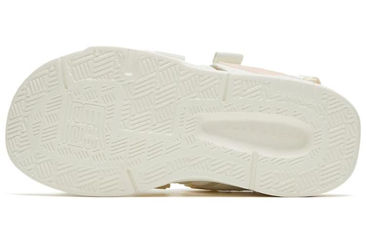 Сандалии женские Anta Life Collection 922326962-1 белые с розовыми акцентами, 38 EU