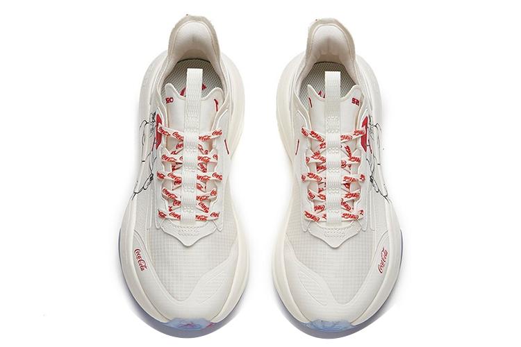 Кеды женские Coca Cola x Anta C37 Series белые и красные