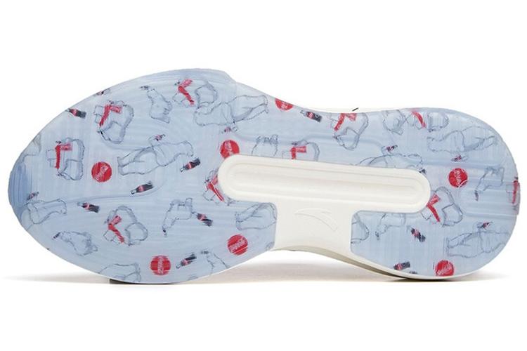 Кеды женские Coca Cola x Anta C37 Series белые и красные