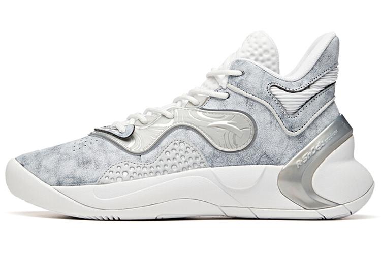 Кроссовки мужские Anta Dagger 4 серые, белые, серебристые