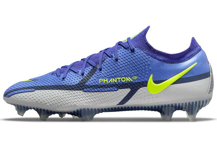 Футбольные бутсы мужские Nike Phantom GT2 Elite FG Recharge Pack, blue-gray, 39 EU
