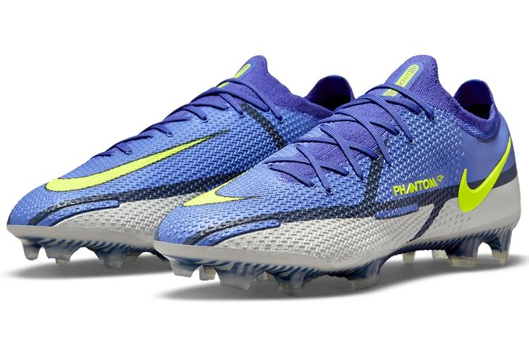 Футбольные бутсы мужские Nike Phantom GT2 Elite FG Recharge Pack, blue-gray, 39 EU