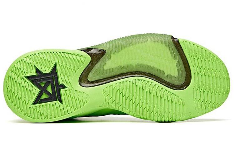 Кроссовки мужские Anta Berserk 2 черно-зелено-белые, 44.5 EU