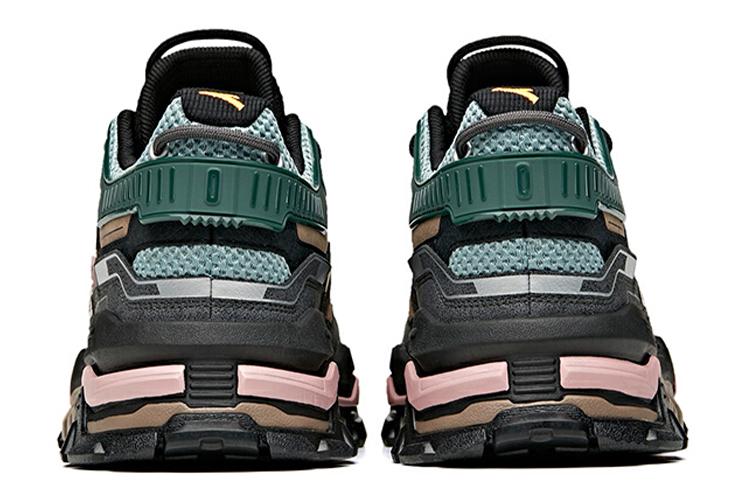 Кроссовки мужские Anta Dieying Coverage 912118026-1 черные, серые, зеленые, 42 EU