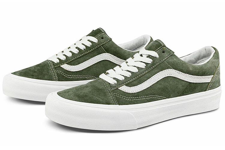Кроссовки унисекс Vans Vault Old Skool VR3 LX forest night, 35 EU