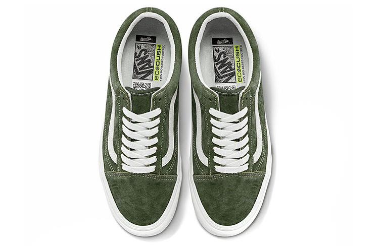 Кроссовки унисекс Vans Vault Old Skool VR3 LX forest night, 35 EU